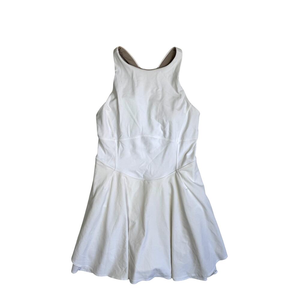 Lululemon Court Crush Tennis Golf Workout Dress White 8